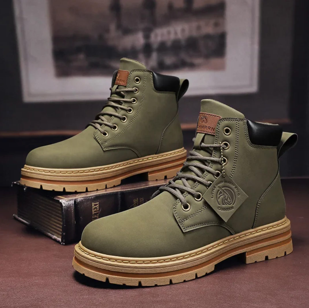 Men’s Lace-Up Work Boots | Durable Grip