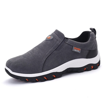 Slip-On Outdoor Shoes for Men | Textured Sole and Pull Tab