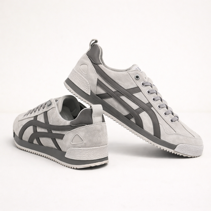 Slip-On Canvas Tiger Sneakers for Men | Casual Flats