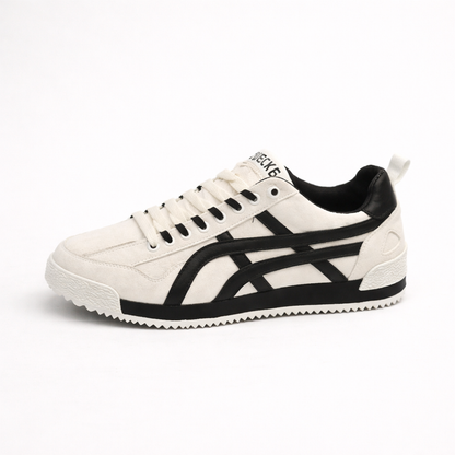 Slip-On Canvas Tiger Sneakers for Men | Casual Flats