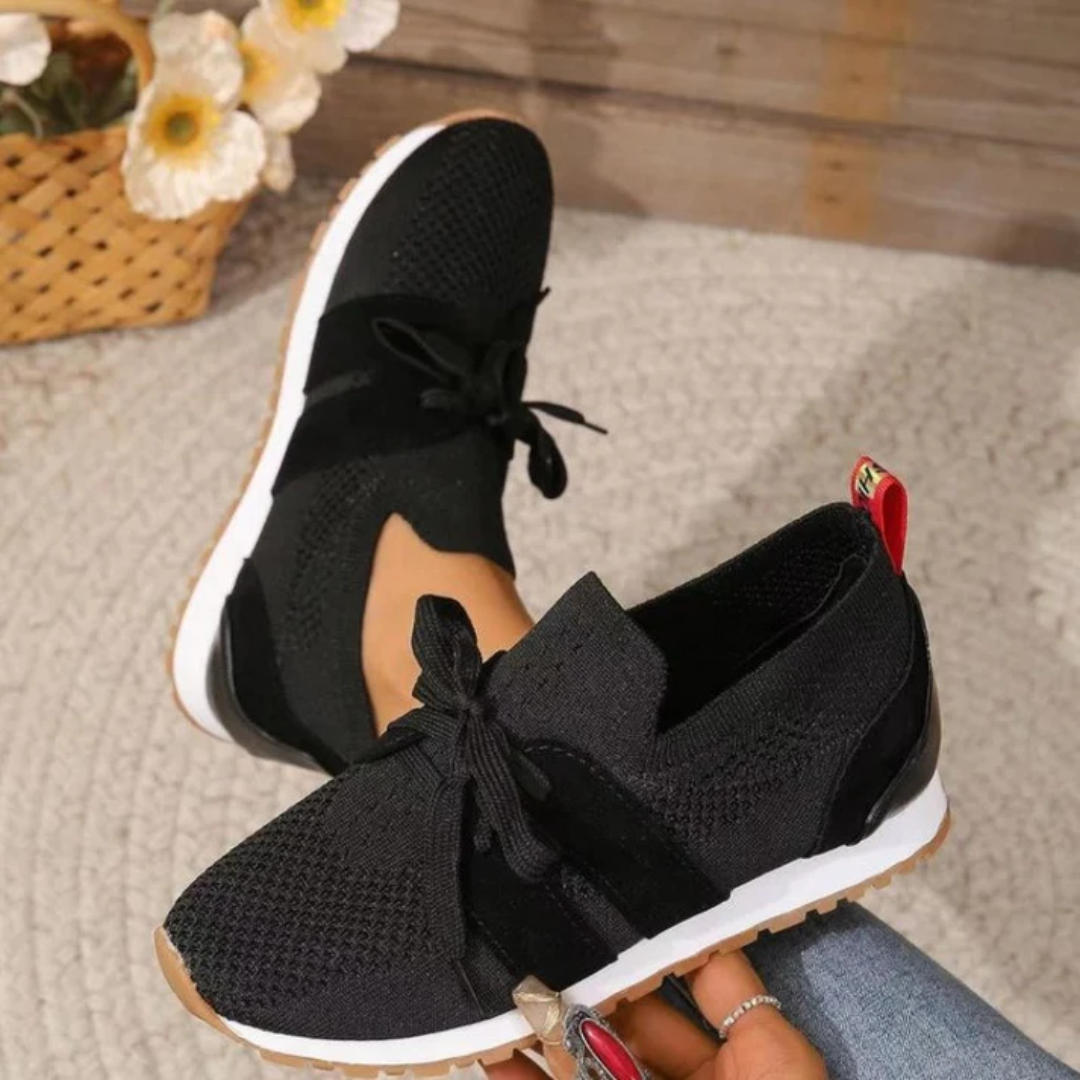 Women's Slip-On Sneakers | Ribbon Lace