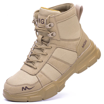 Steel Toe Work Boots for Men | Lace-Up Design