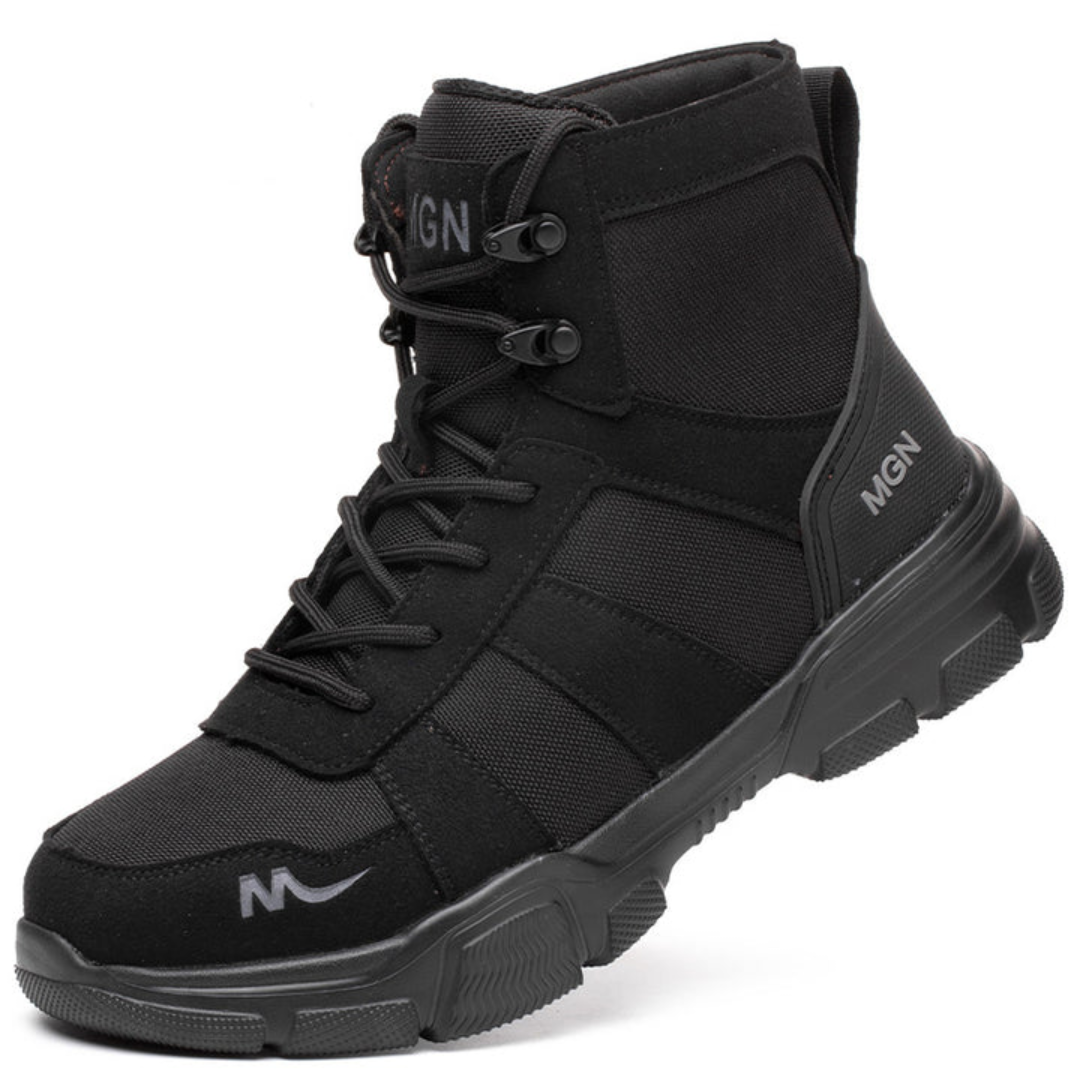 Steel Toe Work Boots for Men | Lace-Up Design