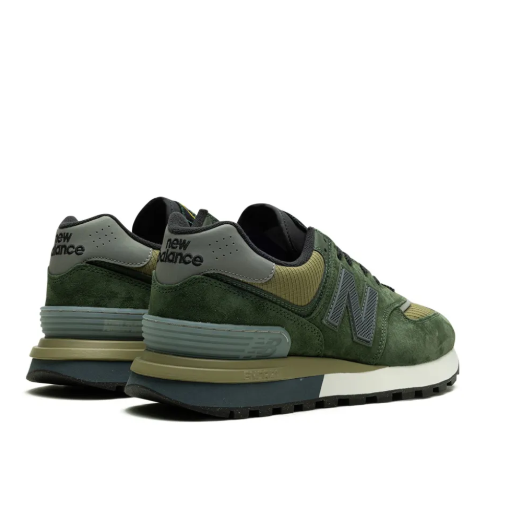 Stone Island x New Balance 574 Legacy Dark Green Sneakers