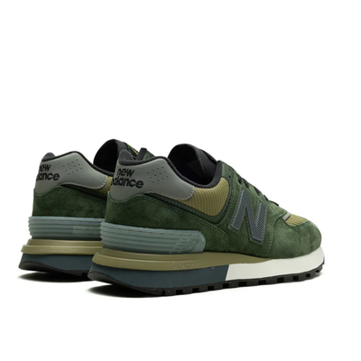 Stone Island x New Balance 574 Legacy Dark Green Sneakers