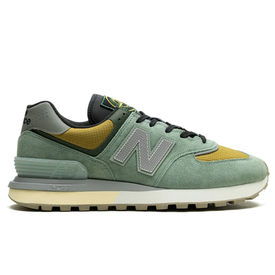 Stone Island x New Balance 574 Legacy Light Green Sneakers