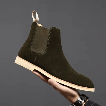 Suede Chelsea Boots for Men | Closed Toe