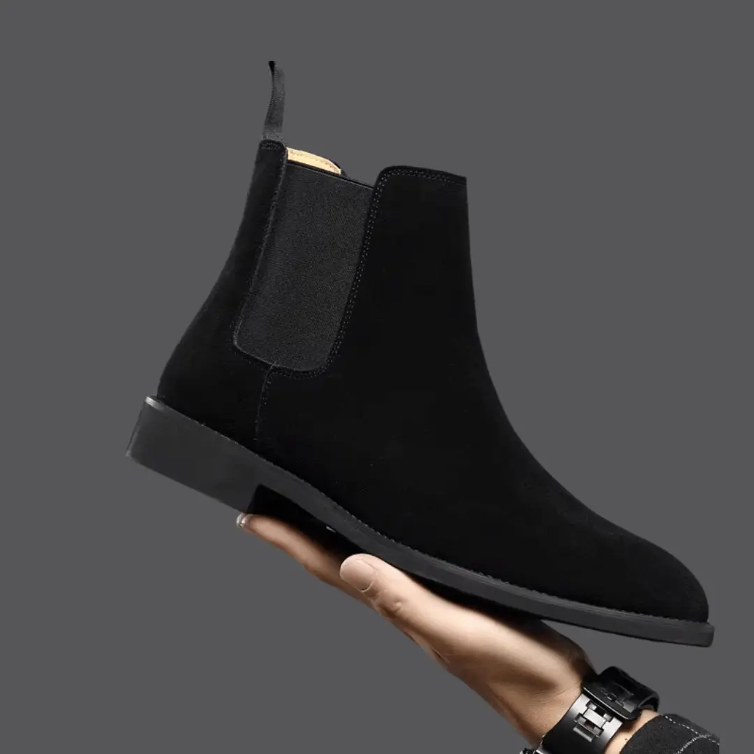 Suede Chelsea Boots for Men | Closed Toe
