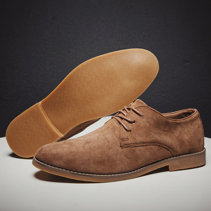 Suede Oxford Shoes for Men | Rubber Outsole
