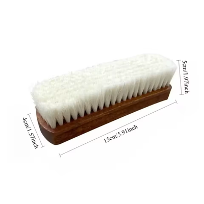 Shoe Care Kit Cream and Brush Cleaning Set