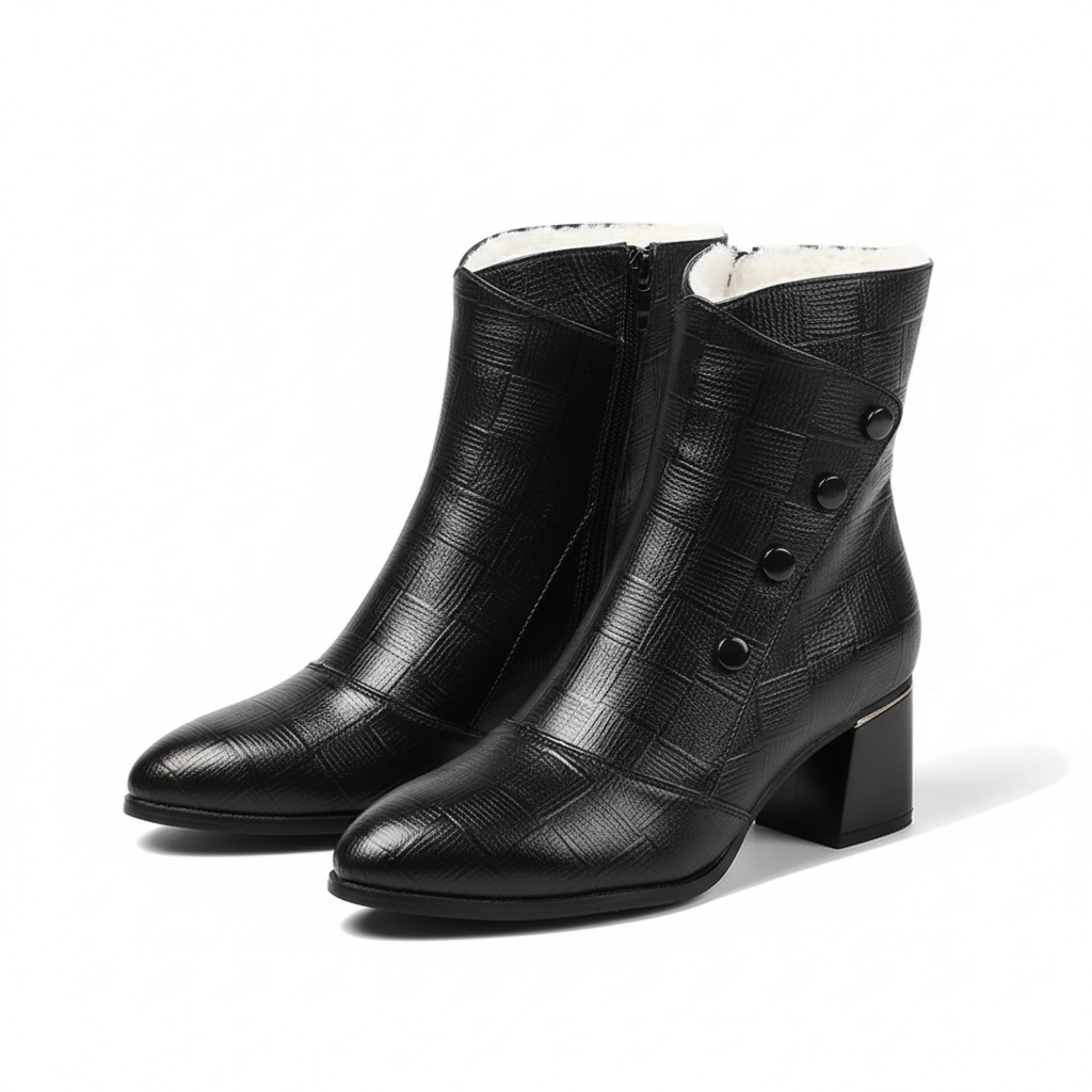 Women's Textured Edge Winter Boots