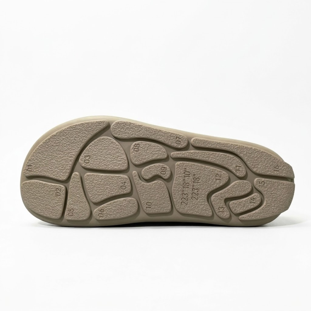 UGG Beige Closed-Toe Slip-On Slippers