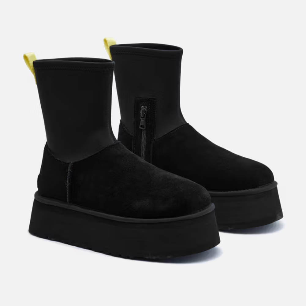UGG Classic Dipper Women's Black Platform Boots
