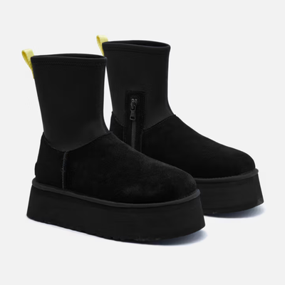 UGG Classic Dipper Women's Black Platform Boots