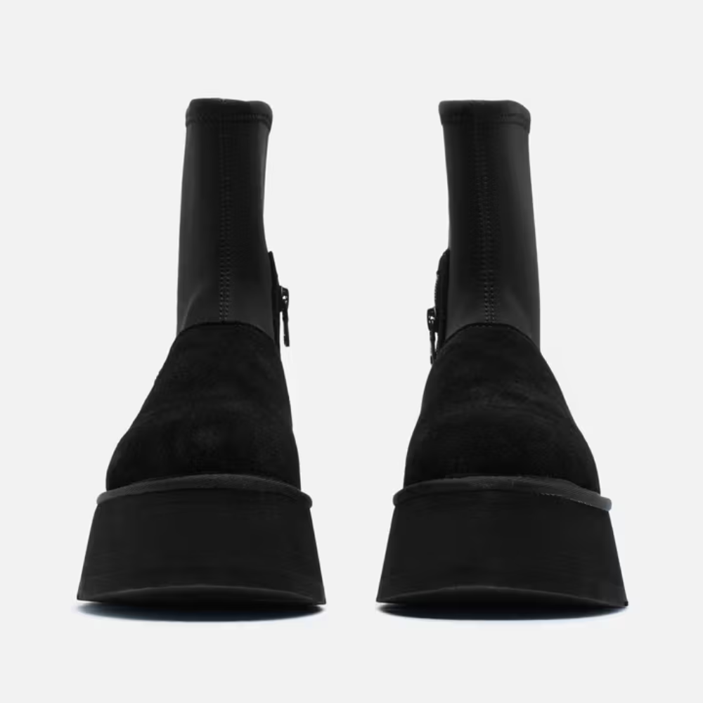UGG Classic Dipper Women's Black Platform Boots