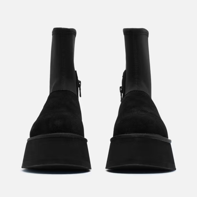 UGG Classic Dipper Women's Black Platform Boots