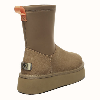 UGG Classic Dipper Women's Brown Platform Boots