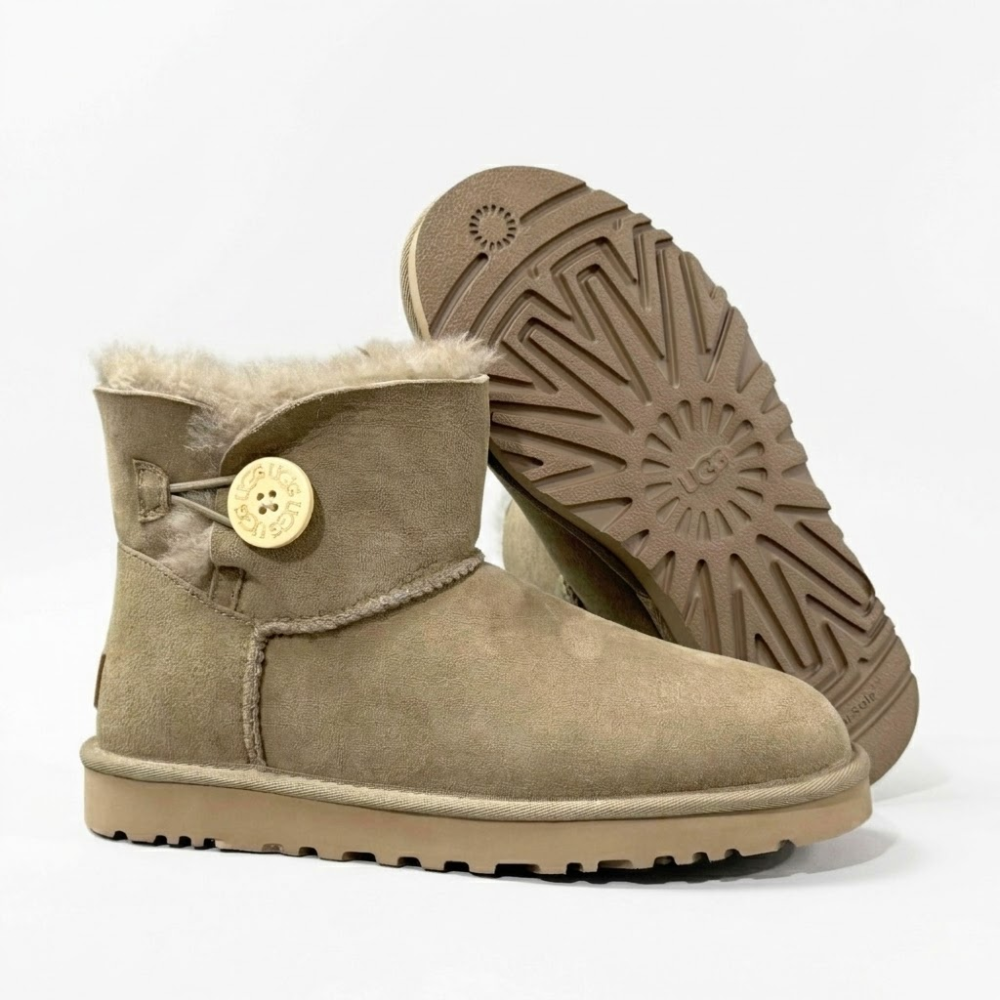 UGG Classic Mini Button Ankle Boots