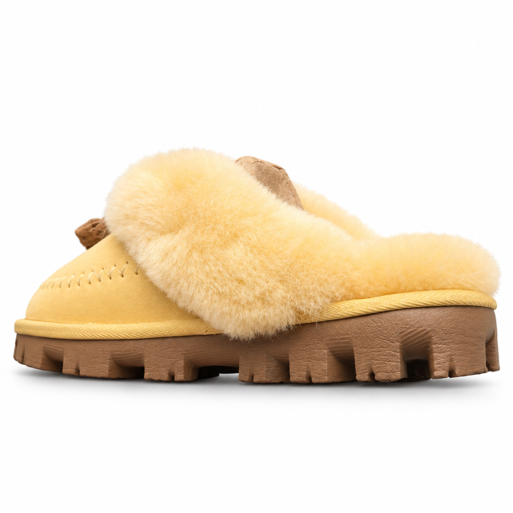 UGG Coquette Stitch Women's Suede Slippers