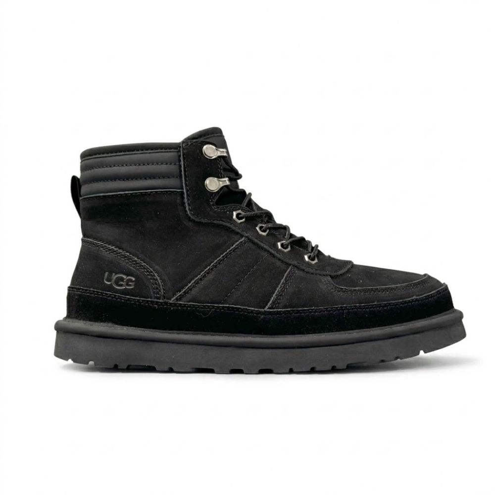 UGG Men's Highland Sport Black Lace-Up Ankle Boots