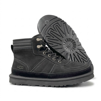 UGG Men's Highland Sport Black Lace-Up Ankle Boots