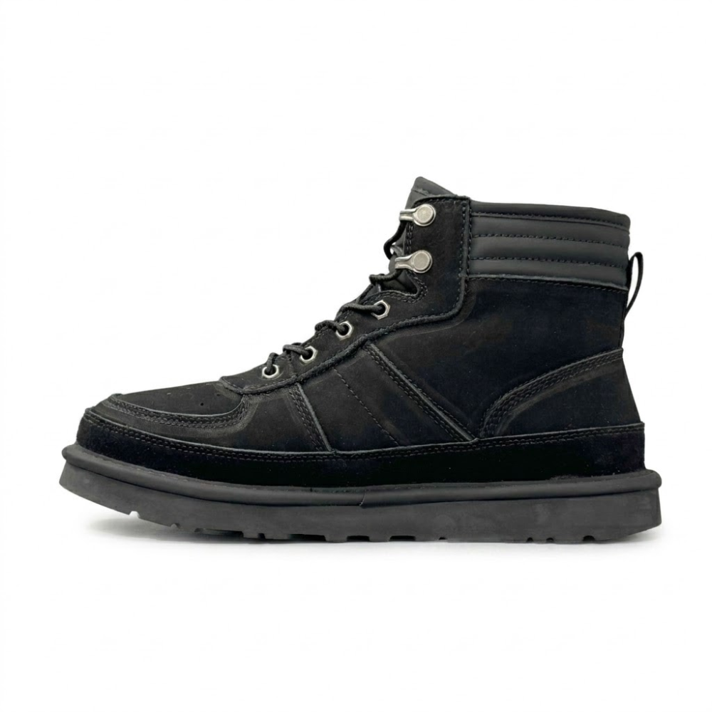 UGG Men's Highland Sport Black Lace-Up Ankle Boots