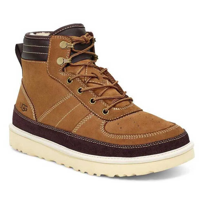 UGG Men's Highland Sports ULD Cargo Yellow Lace-Up Boots