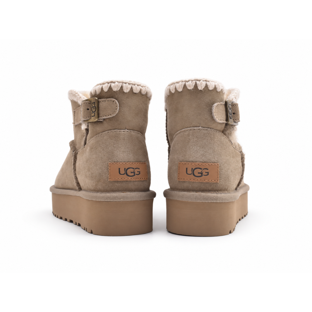 UGG Mini Swifty Buckle Platform Women's Ankle Boots