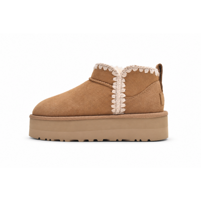 UGG Mini Swifty Platform Women's Suede Ankle Boots