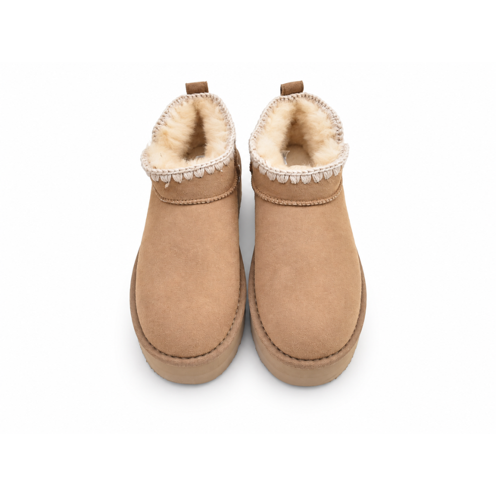 UGG Mini Swifty Platform Women's Suede Ankle Boots