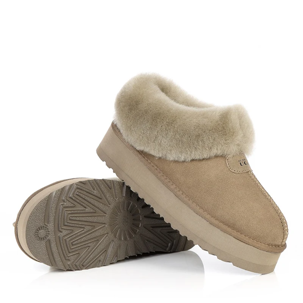 UGG Shady Platform Slip-On Slippers