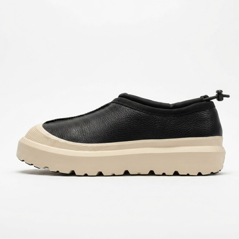 UGG Tasman Weather Hybrid Black Birch Slip-On Slippers