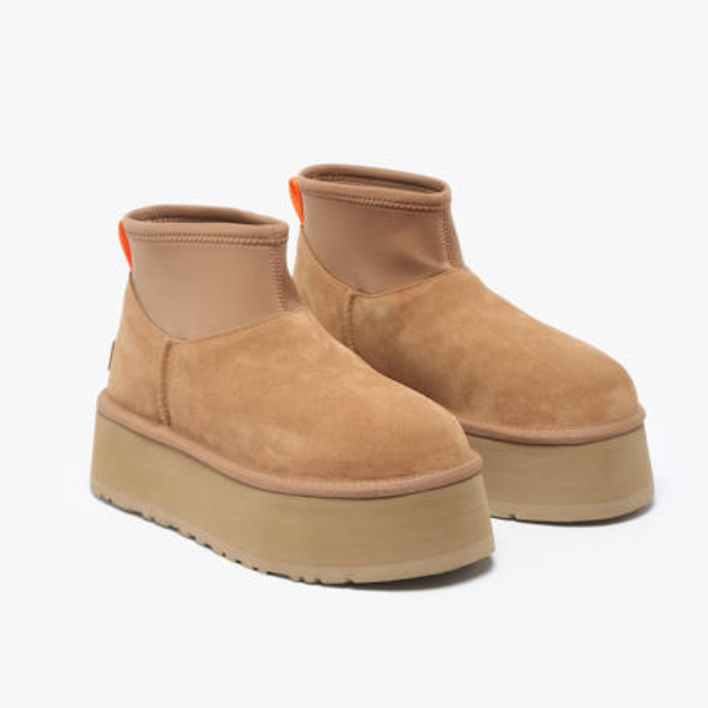 UGG Women's Classic Mini Dipper Light Brown Platform