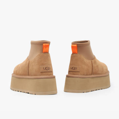 UGG Women's Classic Mini Dipper Light Brown Platform
