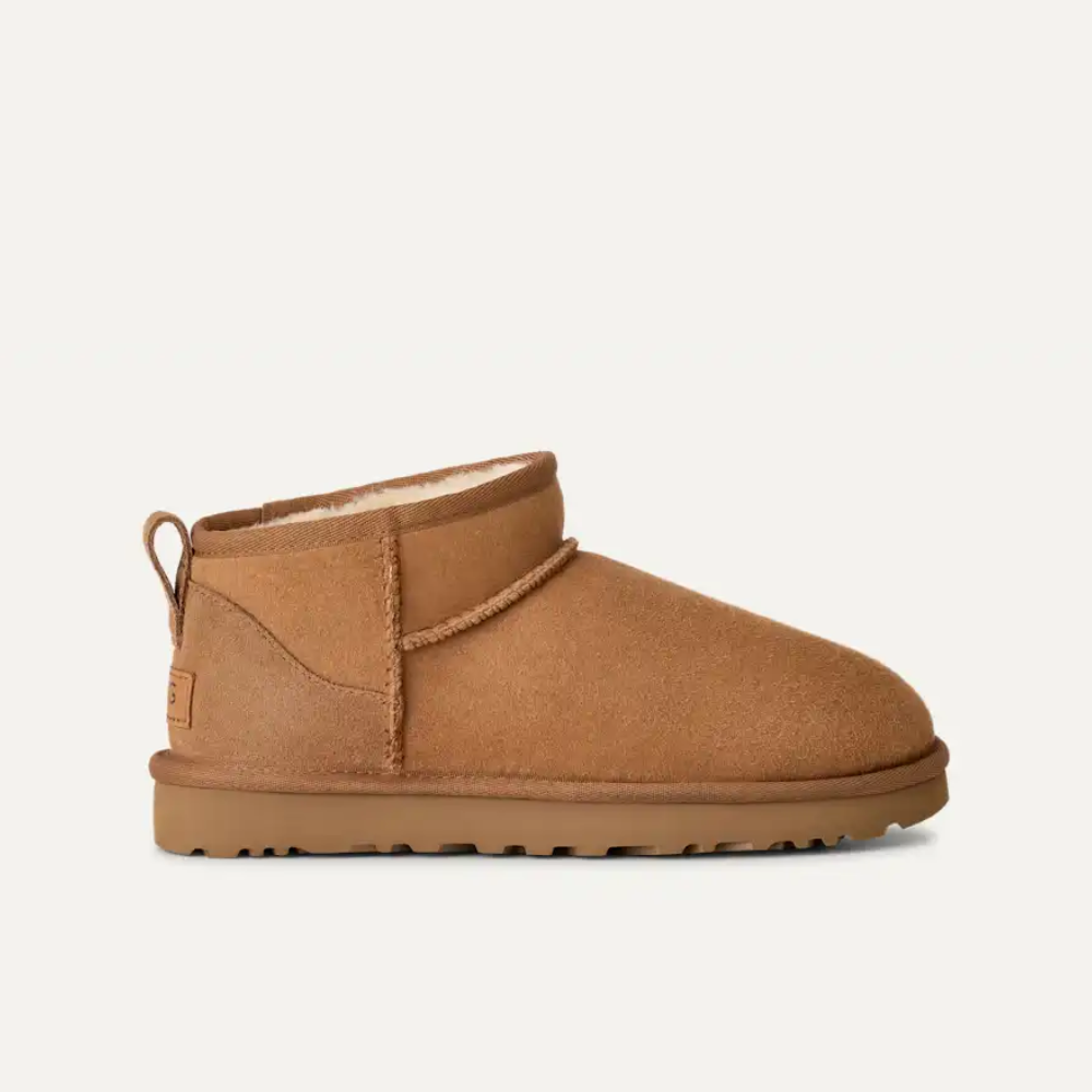 UGG Women's Classic Ultra Mini Sheepskin Ankle Boots