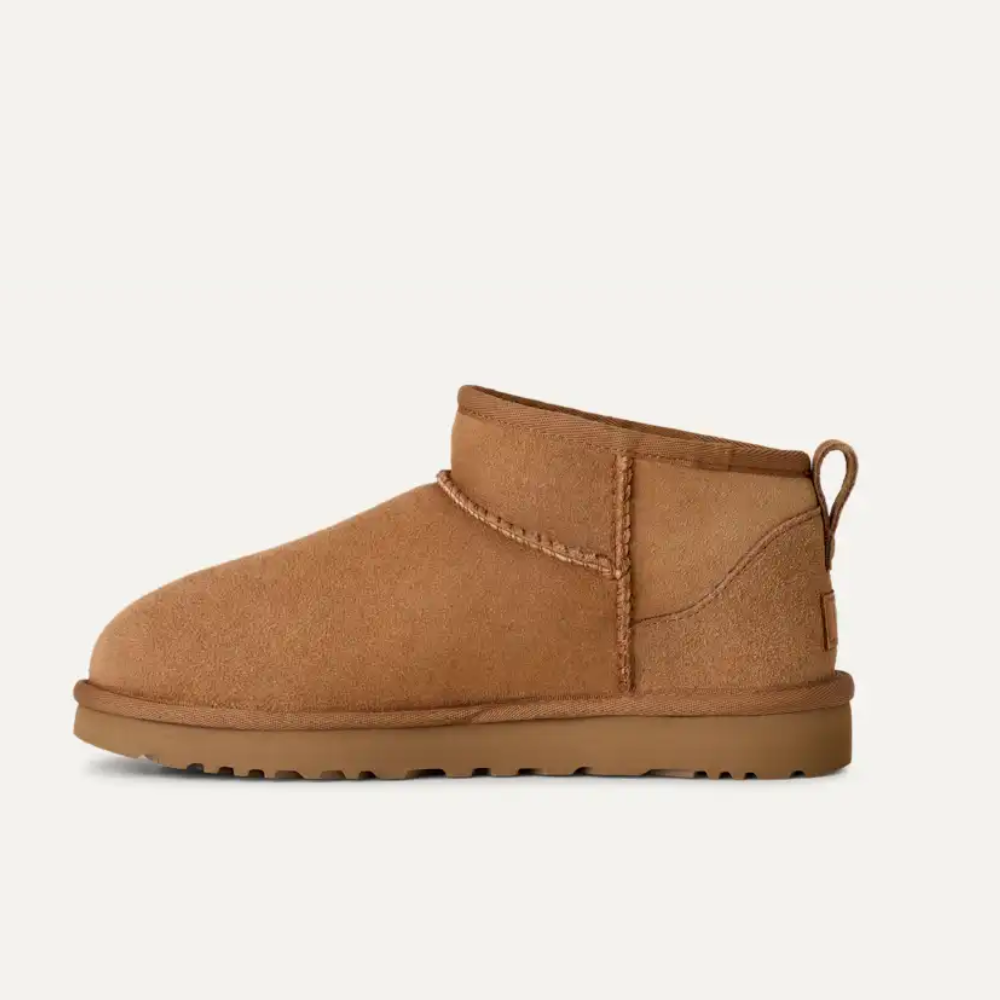 UGG Women's Classic Ultra Mini Sheepskin Ankle Boots