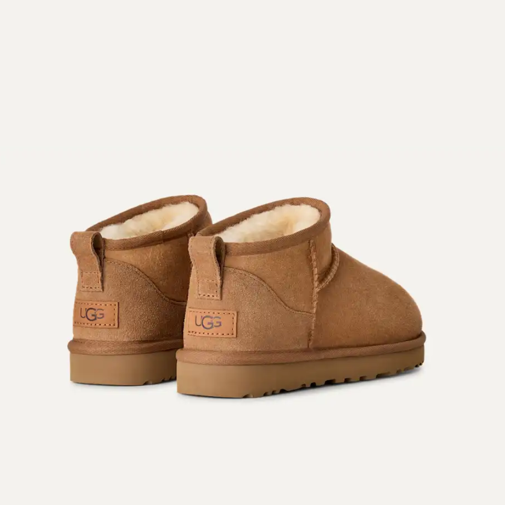 UGG Women's Classic Ultra Mini Sheepskin Ankle Boots