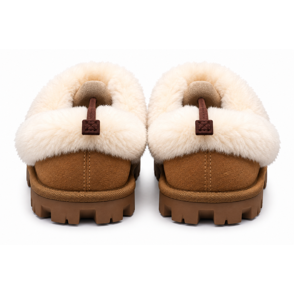 UGG Women's Coquette Stitch Sheepskin Slippers