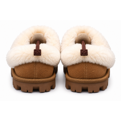 UGG Women's Coquette Stitch Sheepskin Slippers