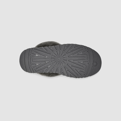 UGG Women's Disquette Grey Platform Slippers