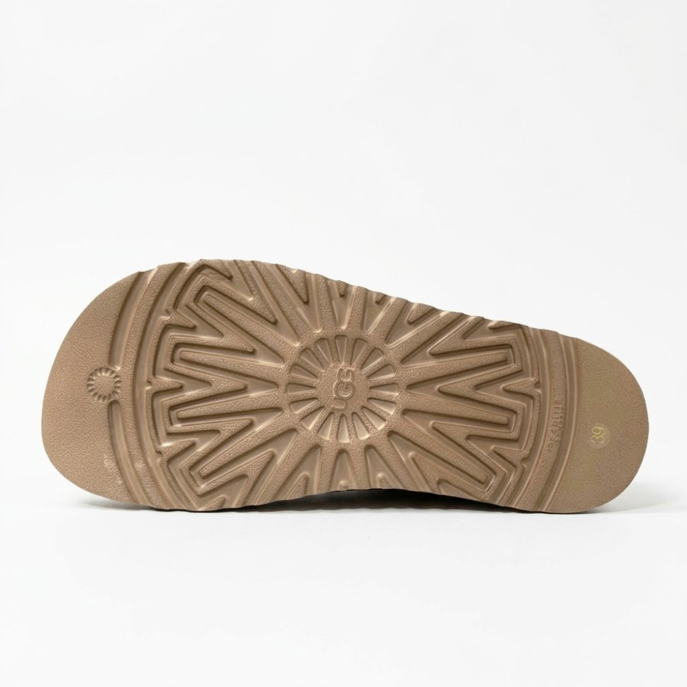 UGG Women's Erin Suede Platform Scuff Slippers