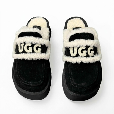 UGG Women's Funkette Suede Platform Mules
