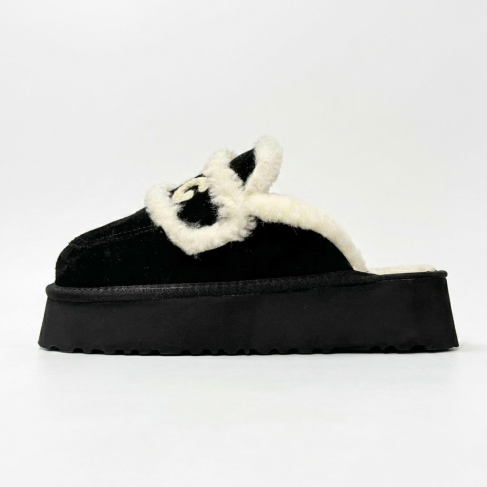UGG Women's Funkette Suede Platform Mules