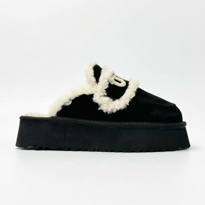 UGG Women's Funkette Suede Platform Mules