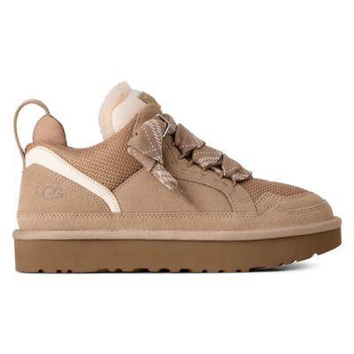 UGG Women's Lowmel Sand Suede Mesh Sneakers