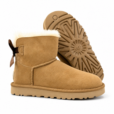 UGG Women's Mini Bailey Bow Ankle Boots