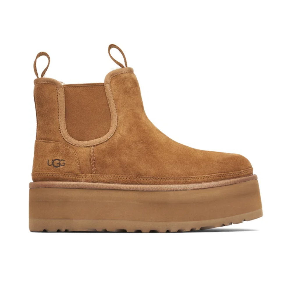 UGG Women's Neumel Platform Chelsea Boots Chestnut