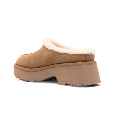 UGG Women's New Heights Suede Platform Mules
