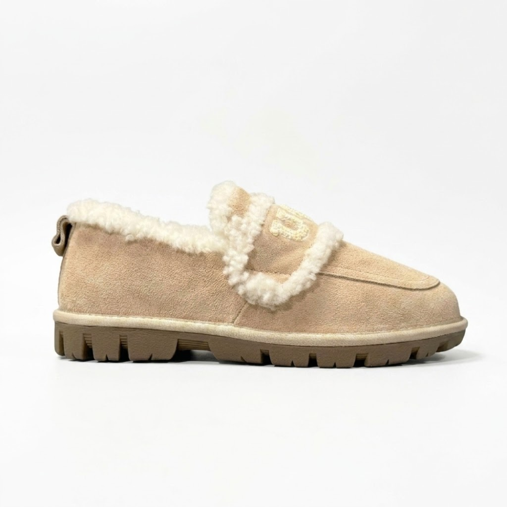 UGG Women's Rilee Sheepskin Wool Loafers