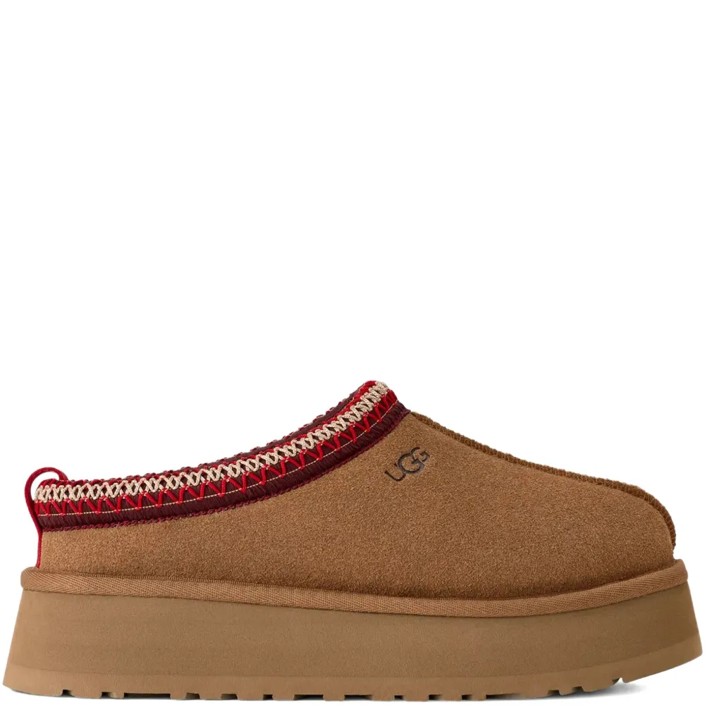 UGG Women's Tazz Tan Platform Slippers